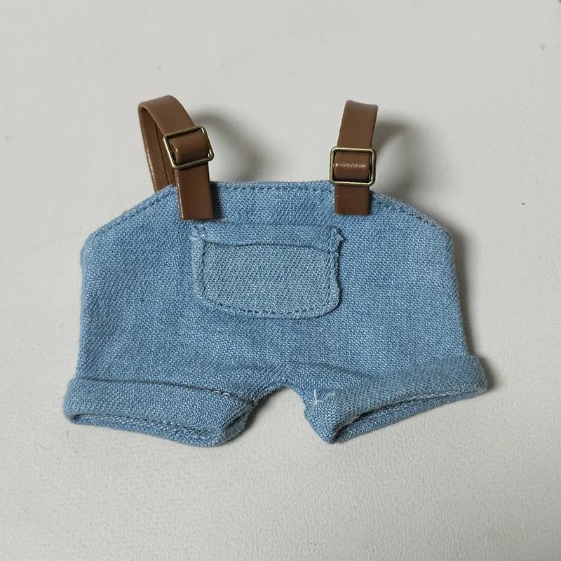 Overalls Labubu Fabric Clothes Labubu Rompers First and Second Generation Doll Replacement Clothes Doll Clothes Doll Accessories