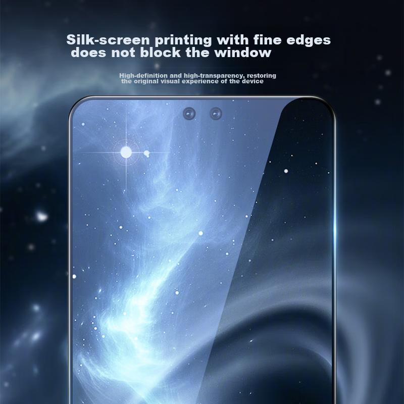 Screen Protector for Huawei Pura90pro, Compatible with Pura80/70/OPPO FindX8 Tempered Glass Film, High Definition Shatterproof Protective Film