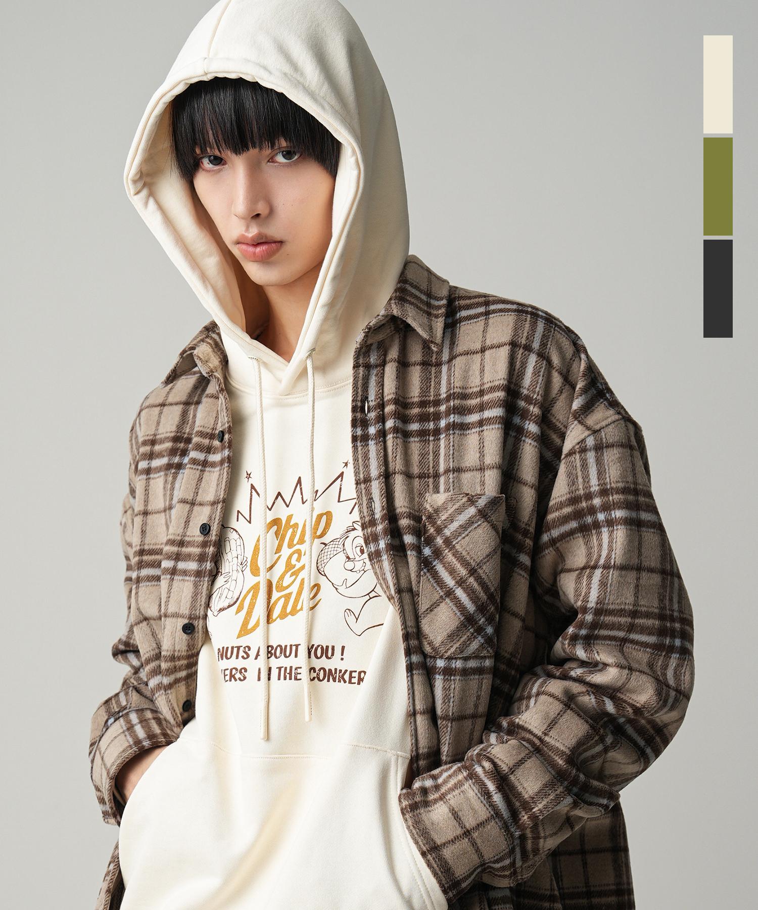 Urban Dress Chip & Dale Unisex Hoodie - 3Col Warm Charcoal/L