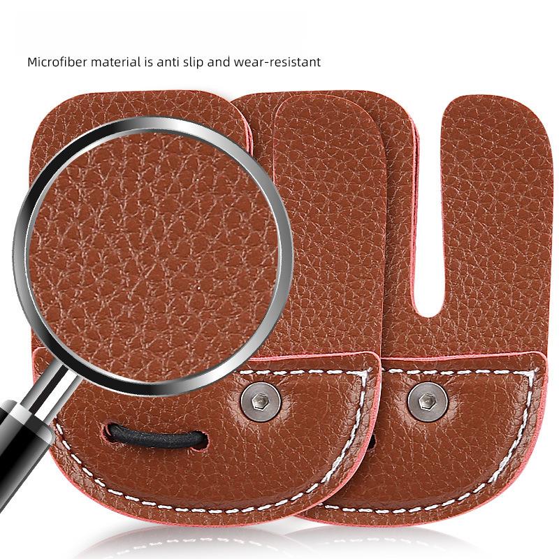 New Bow and Arrow Finger Guard Recursive Bow Mediterranean Single-layer Double-layer Three-finger Finger Guard Sports Fitness Shooting Protective Gear