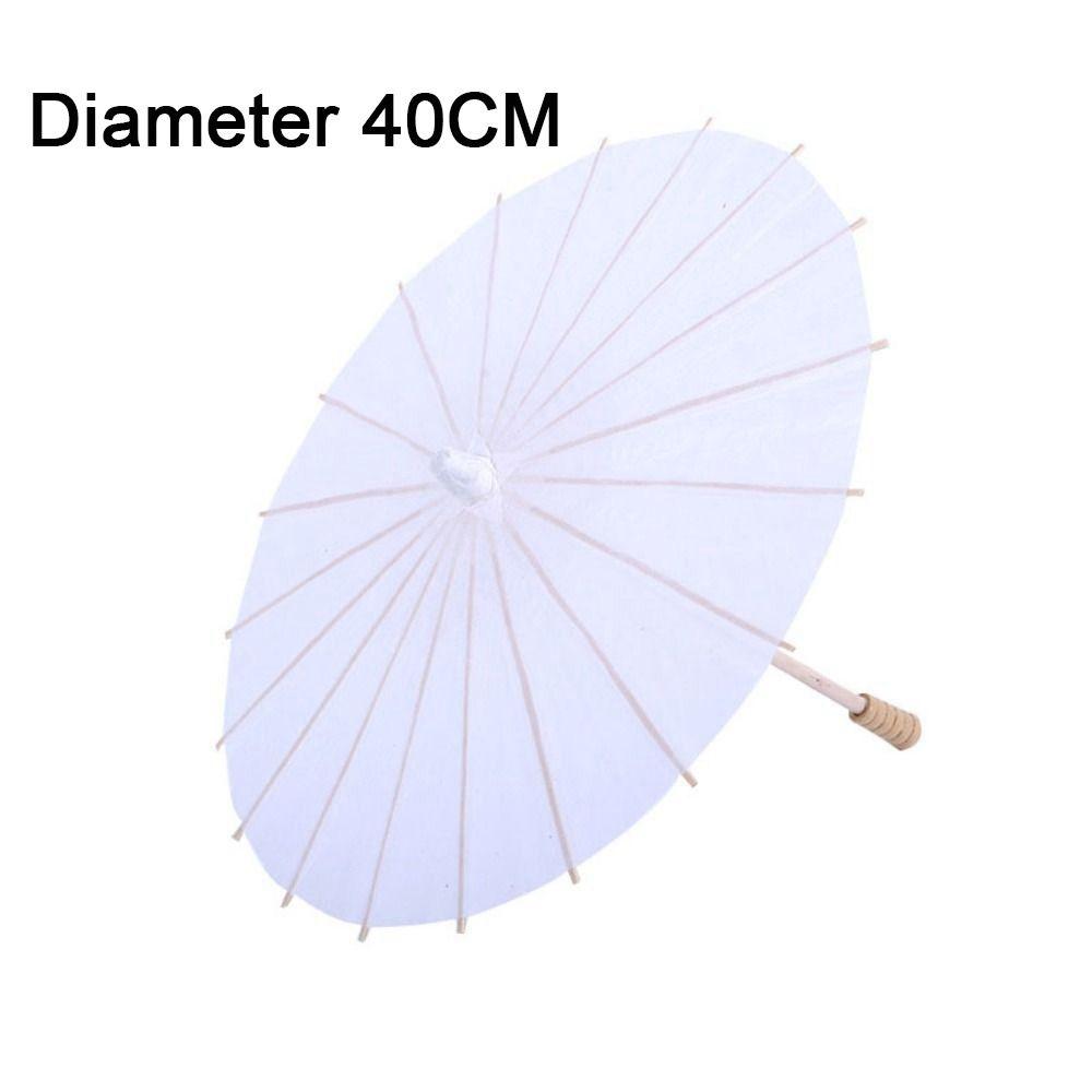 Baby Shower Anniversary DIY Handmade Photography Prop Dance Prop Paper Umbrella Painting Supplies