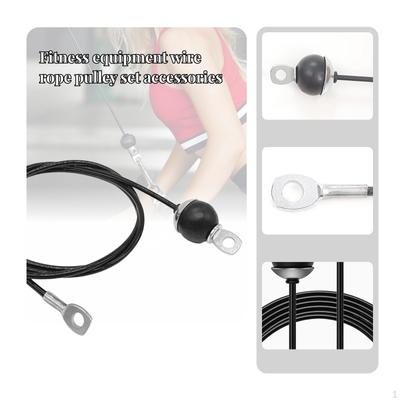 6mm Fitness kladkový kabel pro domácí posilovací zařízení