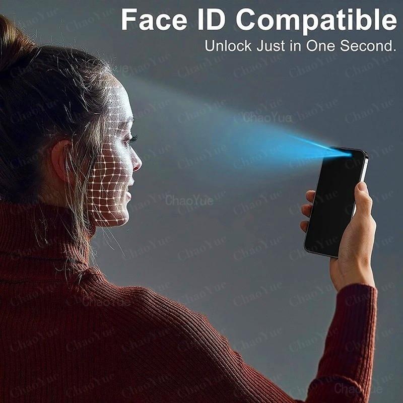 4Pcs Anti-Spy Privacy Full Cover Tempered Glass Compatible For iPhone 17 16 15 14 13 12 11 Pro XS Max Air X XR 6 8 7 Plus Anti Spy Privacy Tempered