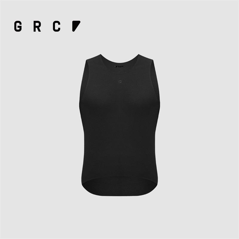 GRC Summer Quick Drying Sweatshirt Mountain Bike Vest Cycling Base Layer for Men Xs чёрный