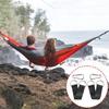 Wear Resistant Hammocks Rope High Strengths Tree Hanging Swing Fixing Strap for Gym and Camping Use With Carabiners