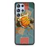 Basketball Korb Sport Hülle für Samsung Galaxy S23 S21 S20 FE S24 S22 Ultra S10 S10e S9 Plus Weiche Schwarze TPU Handyhülle Bumper