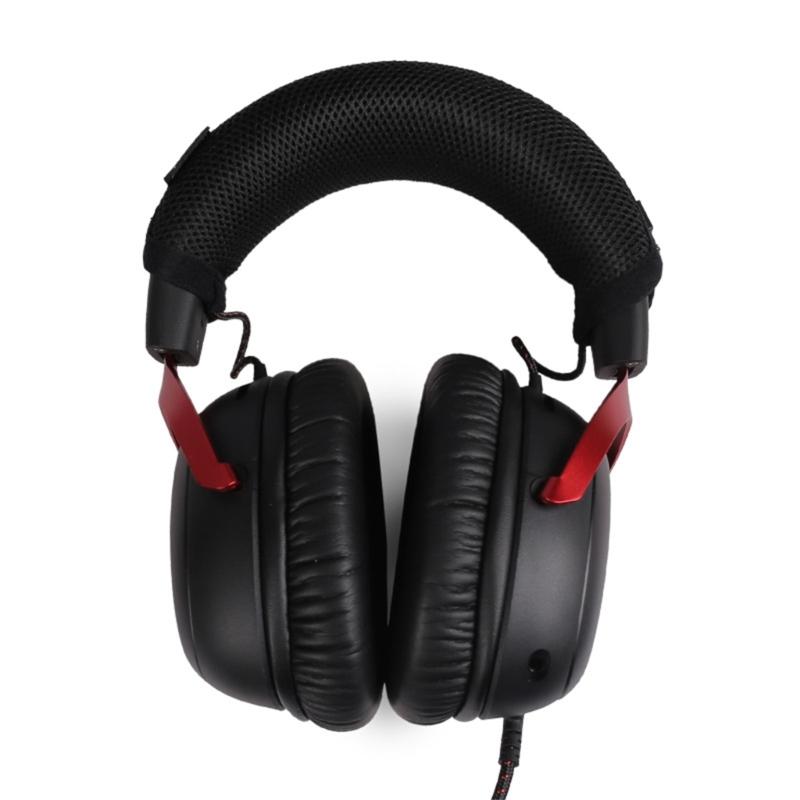 Weiches Nylon-Mesh Ersatz-Stirnband Kissenpolster Bezug Schutz für Cloud III Headset Kopfhörer