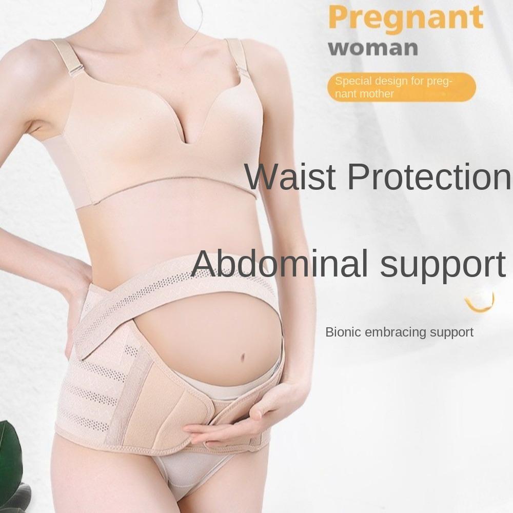 Prenatal Maternity Belly Belt Double Support Abdomen Support Band Pregnant Belt  Maternity Clothes