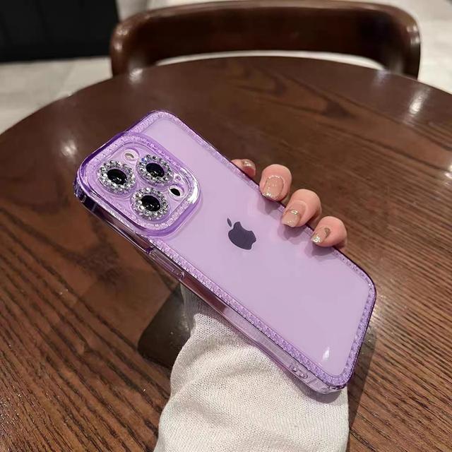 

Чехол для телефона Moskado для Iphone 13 Pro Max 11 12 7 8 Plus X Xr Xs Max Bling Diamond, прозрачный кристальный шикарный мягкий чехол из ТПУ For iphone 13Pro Max