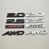 NEW 3D Metal Car Styling 2.0 2.5 AWD Logo Car Body Badge Emblem For Mazda 3 CX-5 CX-3 RX-8 RX- 5 Decals Accessories
