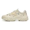 Fila Oakmont 2 Mesh Fabric Synthetic Leather TPU Leather Retro Sports Low-Top Lifestyle Shoes Women Sneaker Beige F12W232133FAG