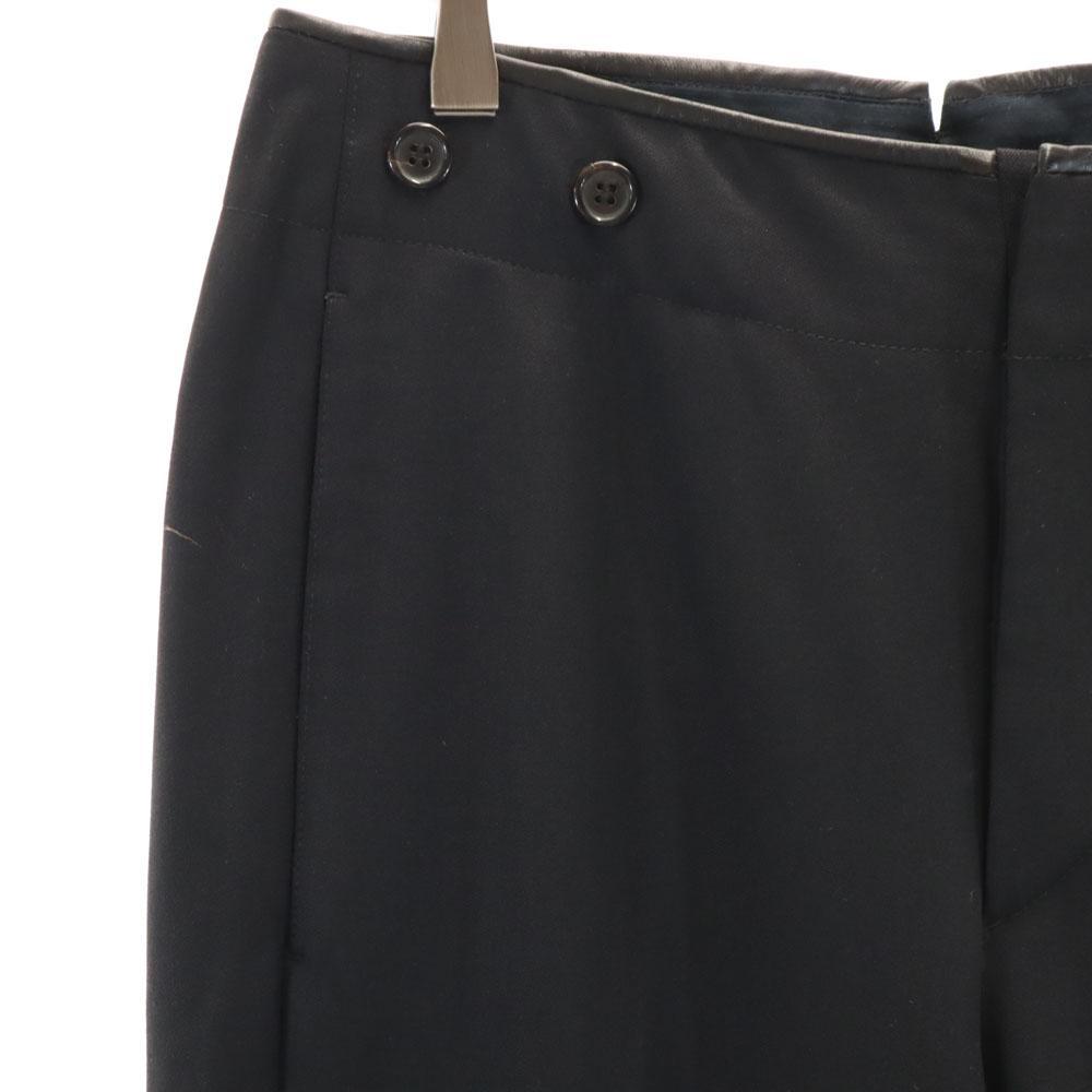 Prada Made In Italy Long Pants 46 Charcoal Black Women Used
