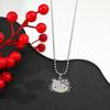 Sanrio Hello Kitty Necklace Fashion Anime Figure Hello Kitty Pendant Necklace for Student Birthday Party Jewelry Gifts