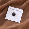 New 54color Matte Silk Scarf Hijab Magnet Brooch Strong Magnetic Buttons Round Shawl Dual-use Collar Clip Cufflinks
