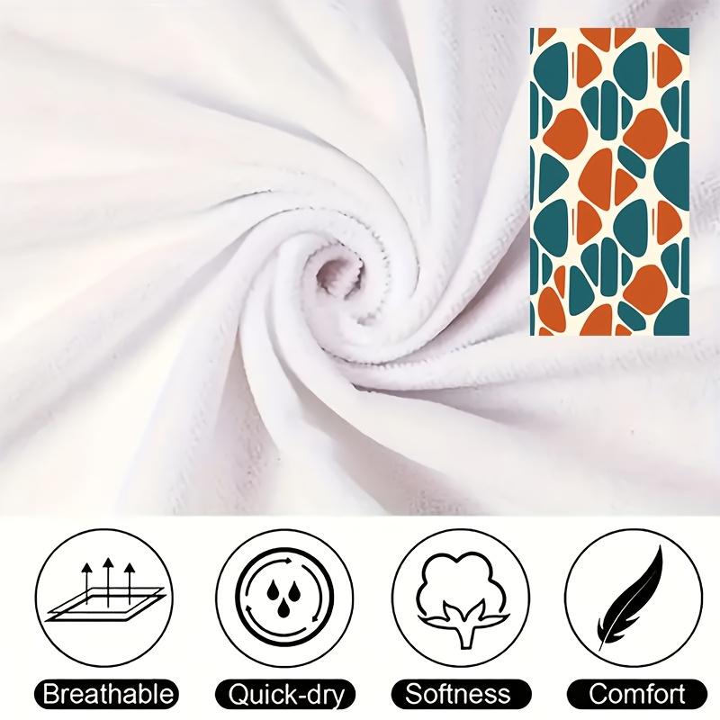 Large Geometric Beach Towel Bath Mat Tropical Summer Resort Pool Decor Outdoor Bathroom Towel 80x160cm