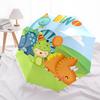 Dino Party Balloon with Hat - Automatic Opening Umbrella, Portable Design, Iron Frame Outdoor Umbrella, Festival Gift for Fans, Travelers, D