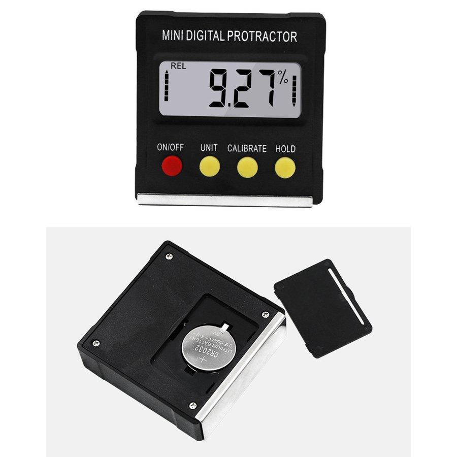 Cube Inclinometer Angle Gauge Meter Digital Protractor Electronic Level Box