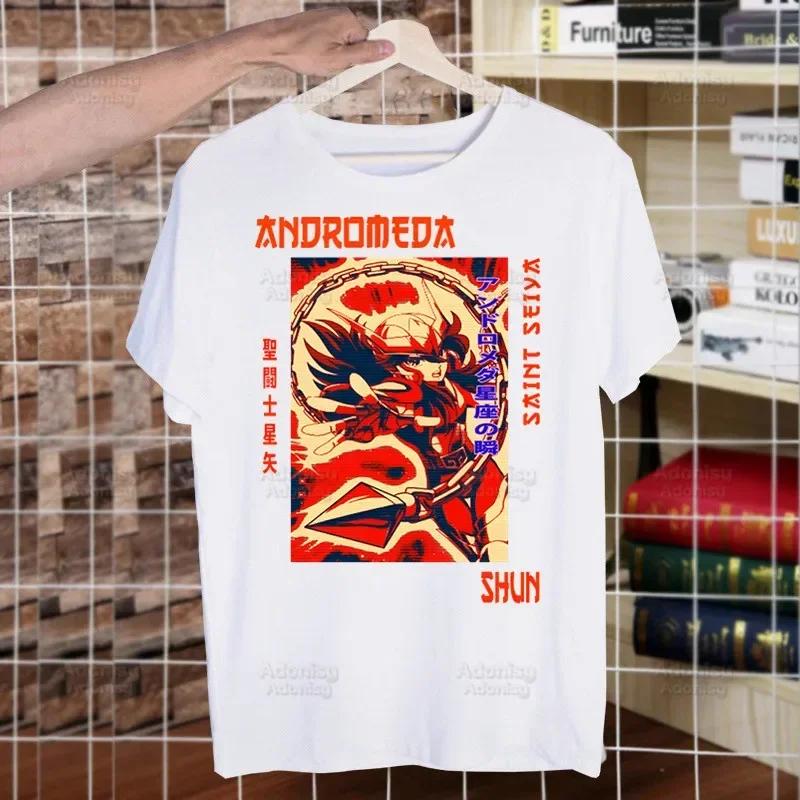 Saint Seiya Anime Manga Phoenix T-shirts Summer Men/Women Hip Hop Funny Print Tshirt Streetwear T Shirts Short Sleeve Tops