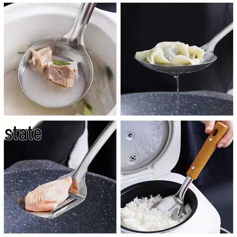 YouShu Stainless Steel 5-Piece Kitchen Utensil Set