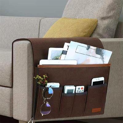 Haushalt Sessel Caddy Filz Couch Sessel Armlehnen Organizer für Zeitschrift Tablet Handy Fernbedienung Hängende Aufbewahrungstasche