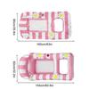 Inflatable Floating Bed Hammock Foldable Water Sleeping Bed Adult Children Poolside Leisure Swimming Pool Lounge Chair Bed