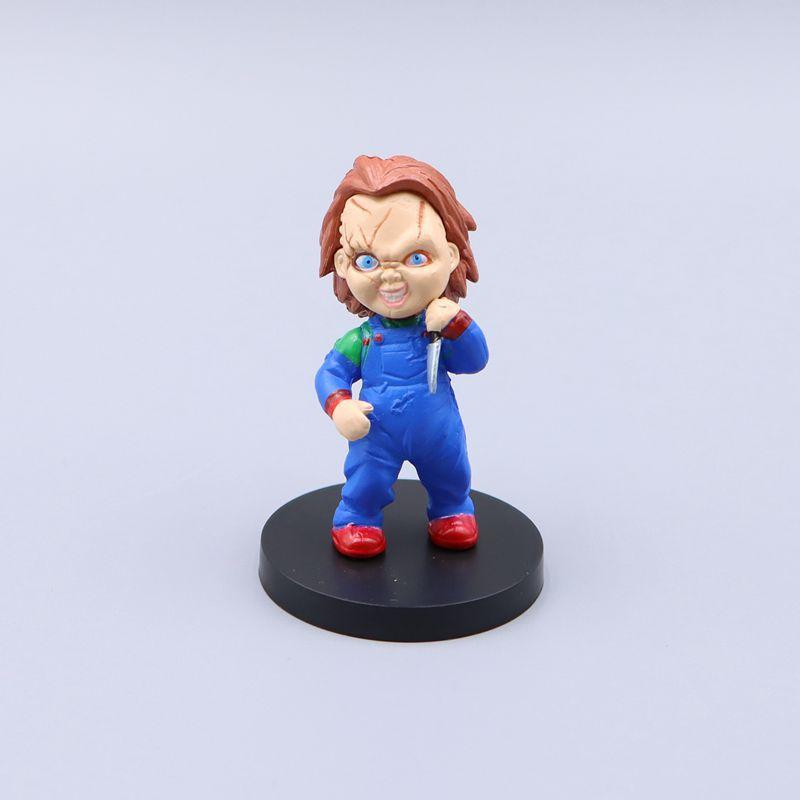 10Pcs Anime Figure The Nightmare Sally Skellington Jack Action Figure Toys Christmas PVC Model Vinyl Figurine Halloween Gift