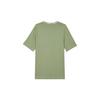 Nike Letter Logo Print Crew Neck Short Sleeve T-Shirt for Men In Green