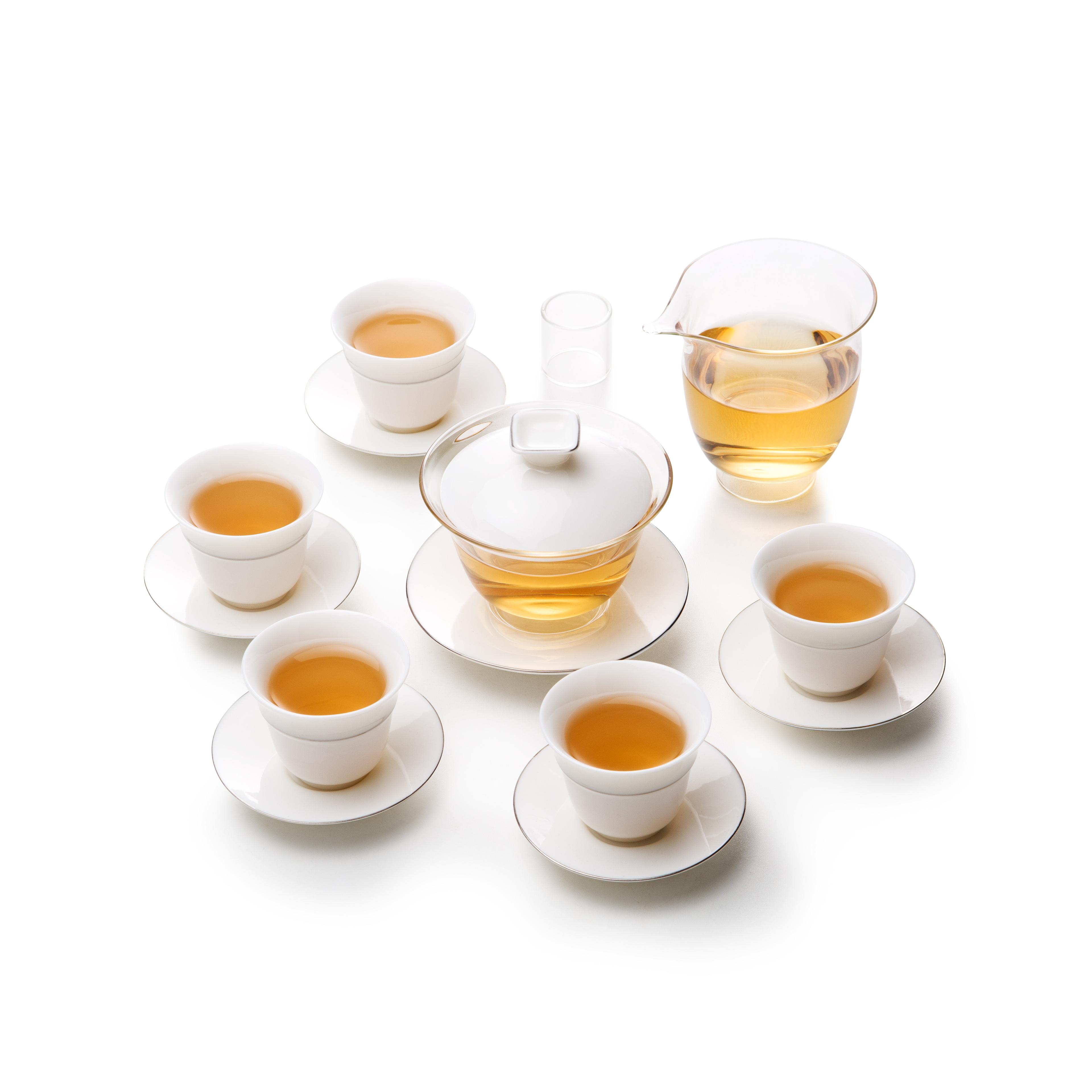 

Чайный сервиз из боросиликатного стекла в стиле китайского кунг-фу, чайник, чашка, ярмарка