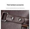 Hochwertige Herren-Crossbody-Tasche aus PU-Leder für Pendler