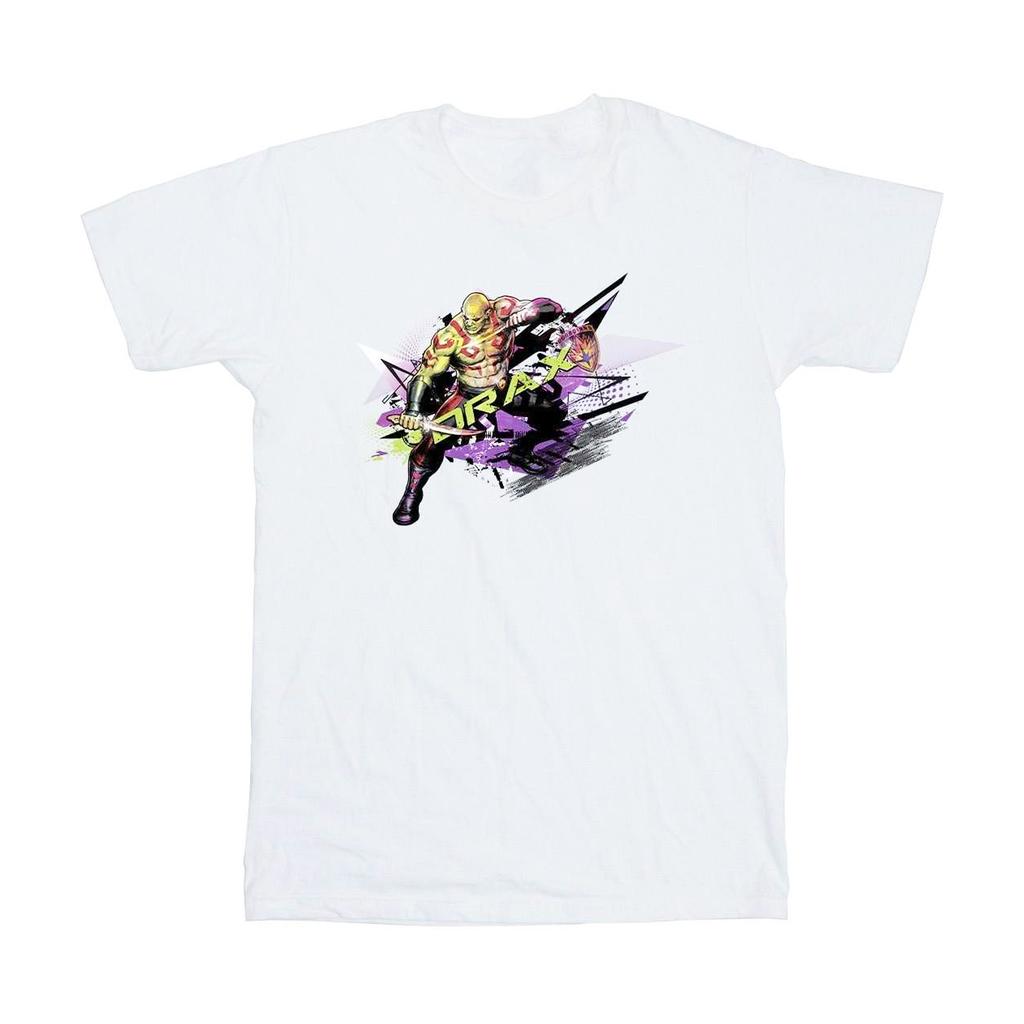Marvel Herren Guardians Of The Galaxy Abstraktes Drax-T-Shirt