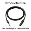 6.35mm (1/4inch) To 3Pin Cable Male To Male Balanced Shielded 3Pin To 6.35mm Cord Profesional Stereo Cable 2/3/10m
