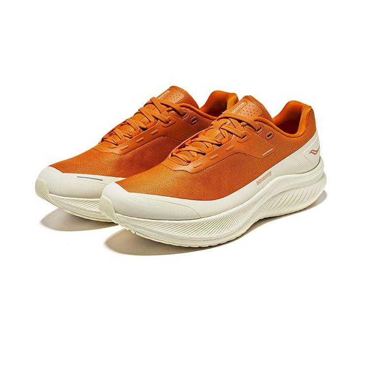 Saucony Slay Retro Versatile Daily Commuting Mesh Non-Slip Wear-Resistant Low-Top Casual Running Shoes Unisex sneaker Orange Beige S28219-3