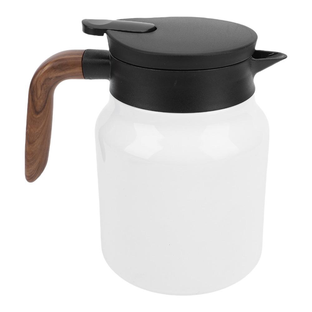Stainless Steel Insulated Coffee Pot Built-in Filter Stainless Steel Dispenser Office Use