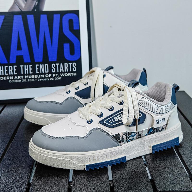 Fashion New Men's Sneakers Comfortable Soft Sole Breathable Board Shoes Outdoor Versatile Platform Shoes Tenis Masculino 2025