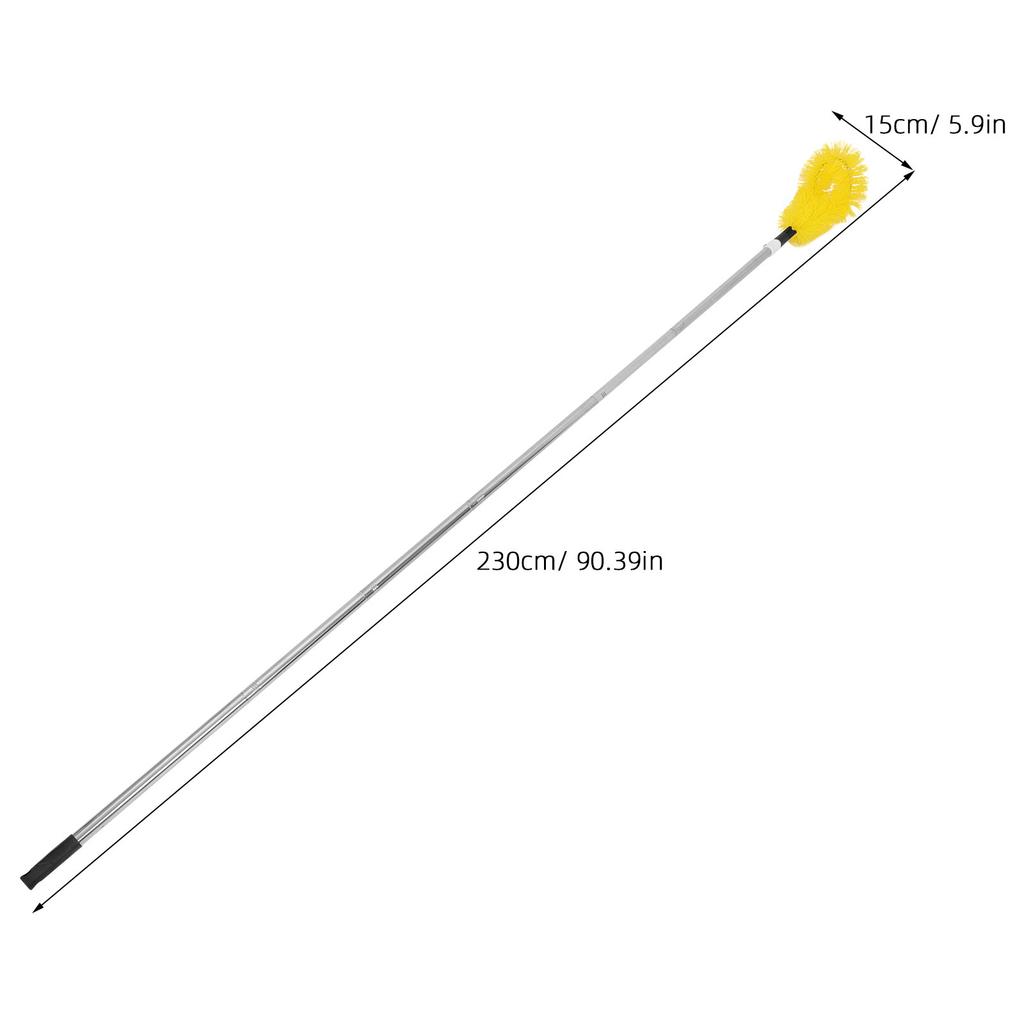230cm Extendable Telescopic Gutter Cleaning Brush Roofing Tool Easy Remove Sink Filter Sewer Brush For Roof Drainage Clean Tool