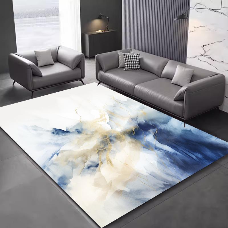 Nordischer Teppich Wohnzimmer Haushalt Große Größe Bodenmatte Schlafzimmer Dekoration Bereichsteppich Waschbar Raumdekor Sofa Couchtische Matten