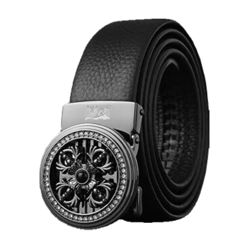 

Septwolves Men s Lucky Design Leather Belt Gift Set 120 cm