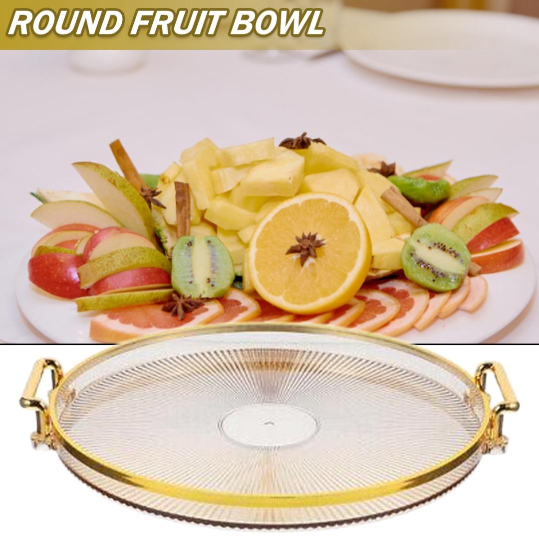 

PDTO Многоцелевой круглый поднос для хранения закусок, поднос для завтрака, тортов, конфет