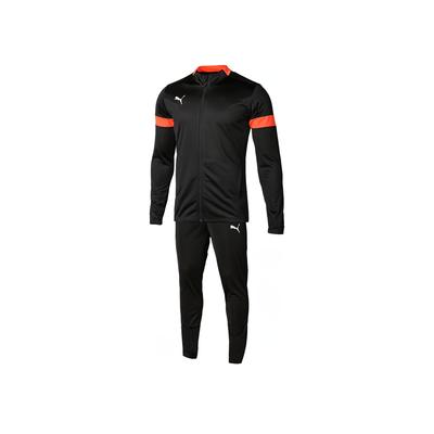 Retro Sport Color Block Stehkragen Pullover Langarm Top und Kordelzug Mid Waist Bündchenhose Lässiges Sportset Herren Sets 656471-15