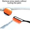 2 in1 Car Windshield Snow Sweeping Brush Detachable Snow Removal Brush Car Snow Shovel  Winter