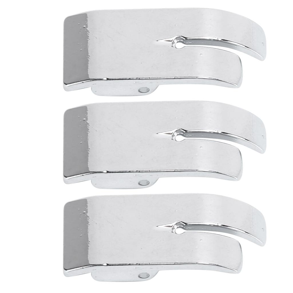 3Pcs Linear Presser Foot Wear Resistance Stainless Steel Sewing Tools for Replace Old Sewing Machine Accessories