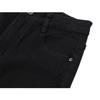 Schwarze High-Waist Stretch Micro-Flare Jeans für Damen - Schlankmachender Frühjahrs-/Herbststil