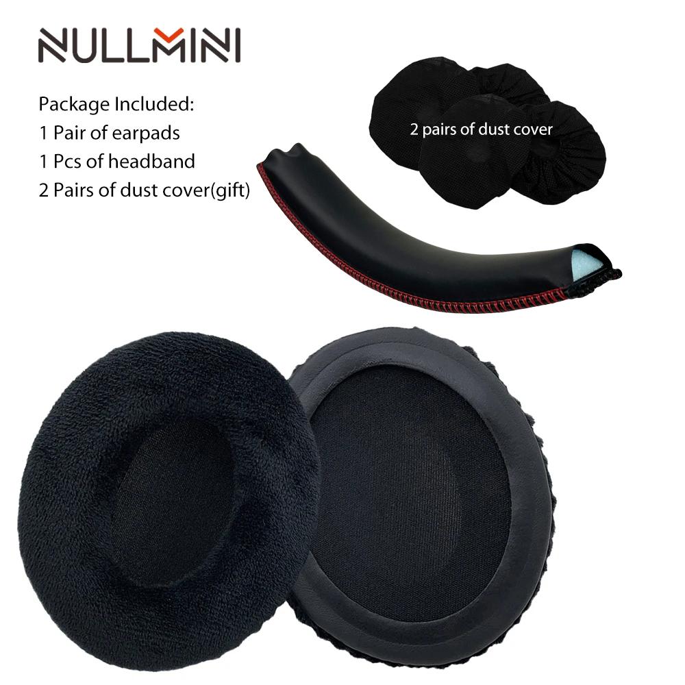 NullMini Replacement Earpads for HyperX Cloud Revolver Revolver S Headphones Headband Earmuff Sleeve Headset