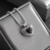 Romantic Love Hollow Box, High-end, Fashionable and Light Luxury Jewelry, Openable and Closable Pendant Necklace