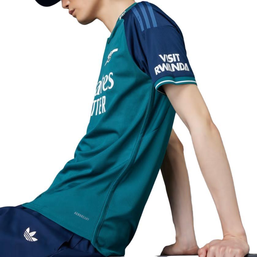 adidas Arsenal 23/24 Third Jersey 'Green' Men's HR6935