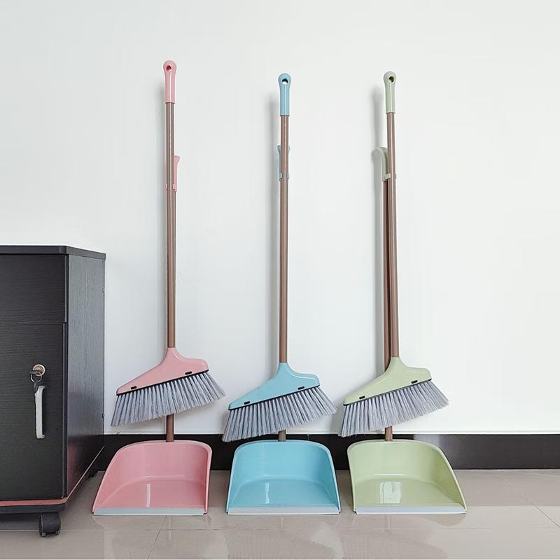 

Soft Bristle Broom and Dustpan Set