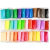 Eclet (Pack Of 12) Air Dry Clay, Colorful Children Soft Clay, Creative Art Crafts, Gifts For Kids-Multi Color. Non-Toxic