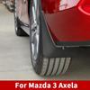4Pcs/set Car Mudflaps Splash Guards Car Mud Flaps For Mazda 3 Axela   Front & Rear Protector Accessories