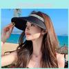 Summer Big Brim Sunscreen Hat With Sparkling Rhinestones For Outdoor Travel Women