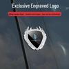 Lingbao Car Metal Badge Sticker for Body, Window, & Trunk Decoration